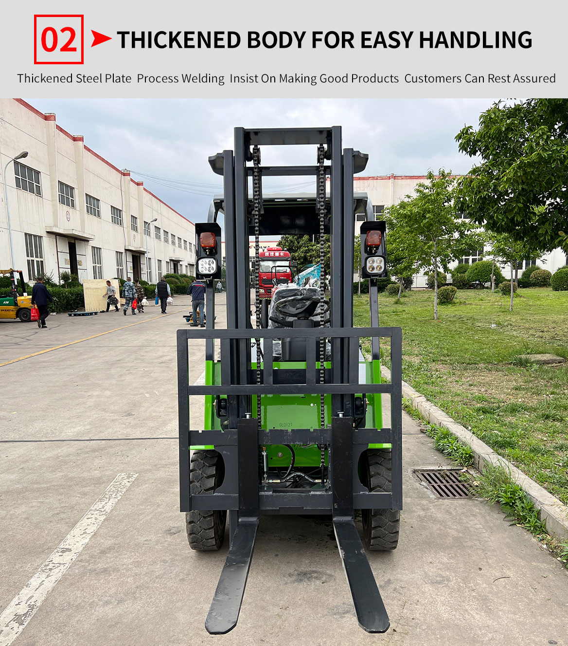 1.5 Ton New Energy Electric Forklift