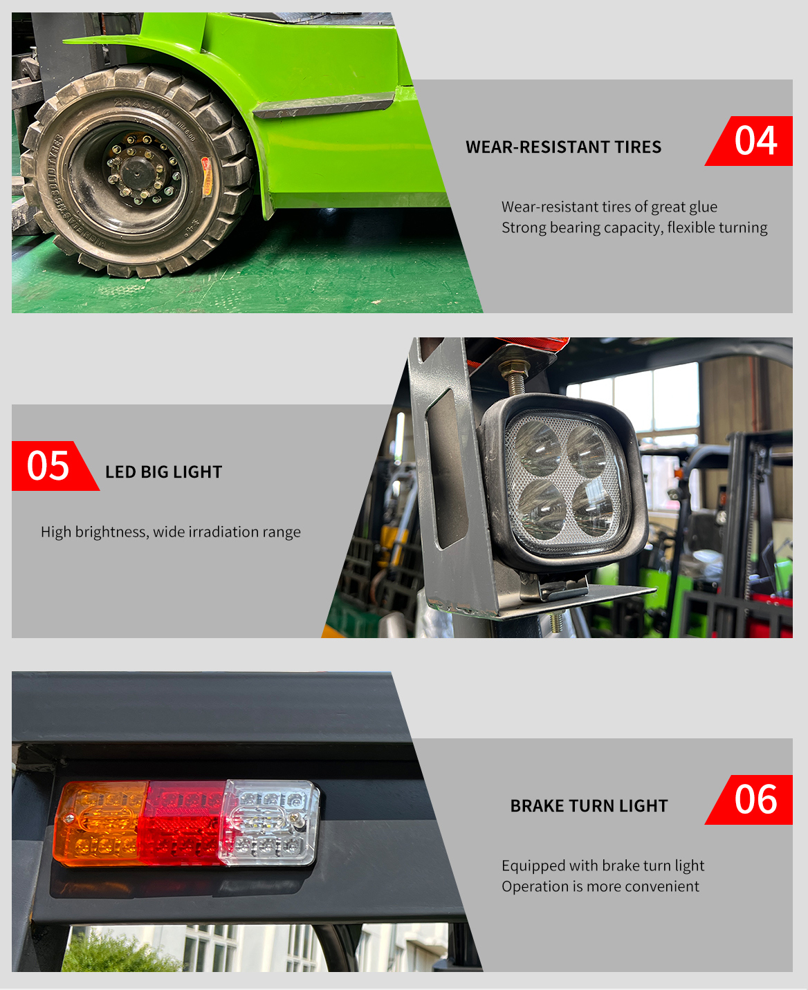 3 Ton New Energy Electric Forklift